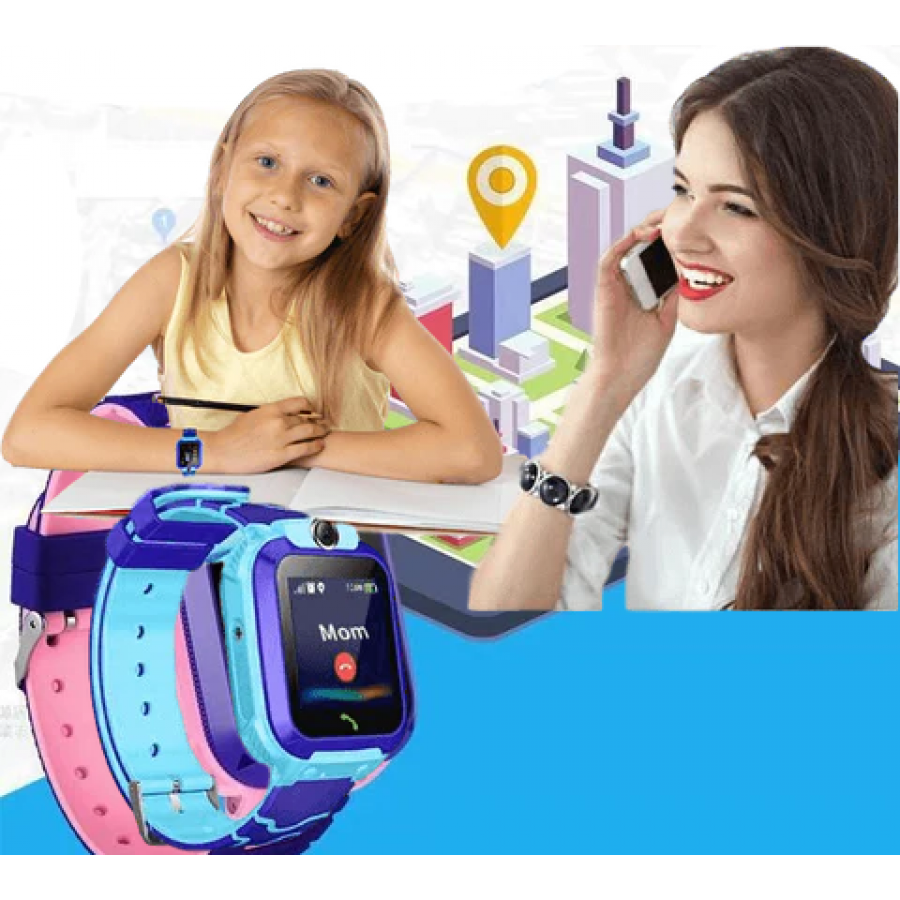 Kids Smart Watch,  Ceas Inteligent Pentru Copii, cu functie de localizare, apelare si camera