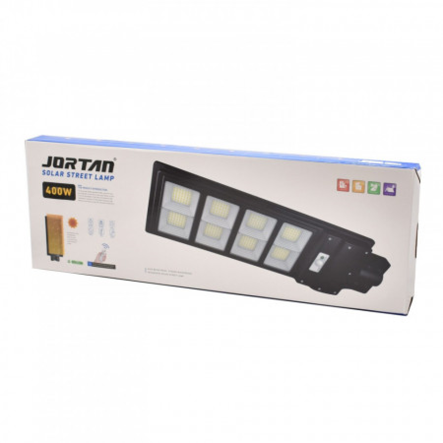 Lampa Solara Stradala LED, Jortan 400W, cu Telecomanda Lampa Solara Stradala LED, Jortan 400W, cu Telecomanda