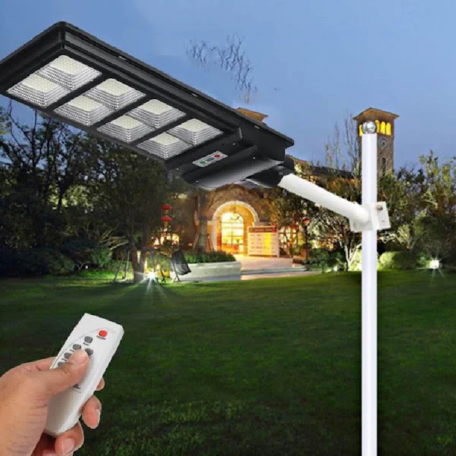 Lampa Solara Stradala LED, Jortan 400W, cu Telecomanda Lampa Solara Stradala LED, Jortan 400W, cu Telecomanda