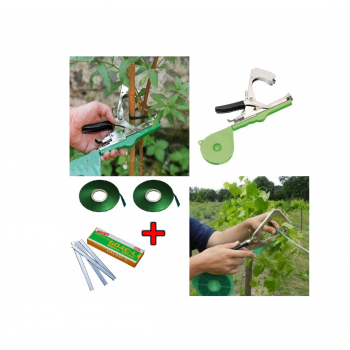 Aparat pentru legat vita de vie si legume + 10.000 capse + 2 Role  Banda, cod  0480-3,3-01MLD Aparat pentru legat vita de vie si legume + 10.000 capse + 2 Role  Banda, cod  0480-3,3-01MLD
