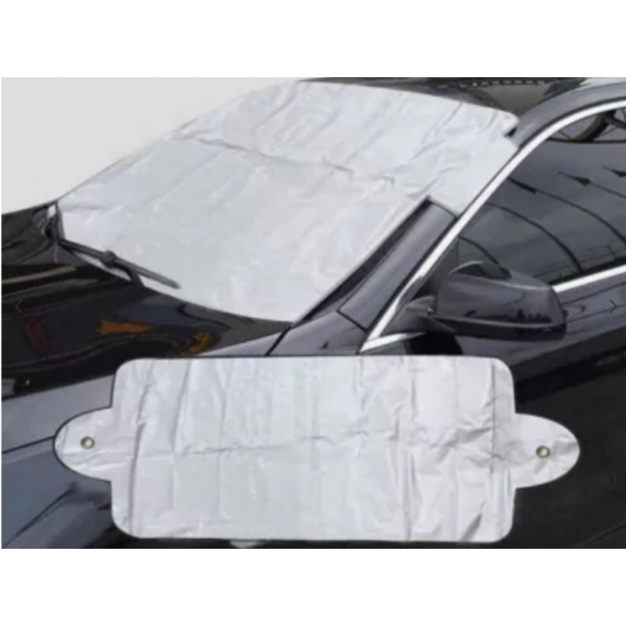 Set 2 Huse, Prelata Auto Pentru Protectia Parbrizului 2 Bucati x Protectie Auto Antigheata, Pentru Parbriz, Set 2 Huse, Prelata Auto Pentru Protectia Parbrizului