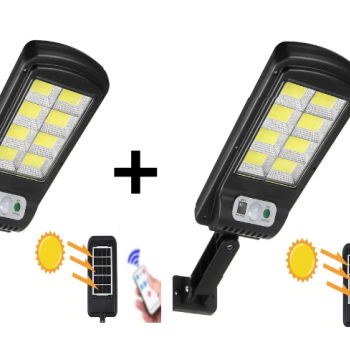Set 2 Lampi Solare de Perete cu 8 cadrane, 160 Leduri,  Solar Induction Street Lamp  Set 2 Lampi Solare de Perete cu 8 cadrane, 160 Leduri,  Solar Induction Street Lamp