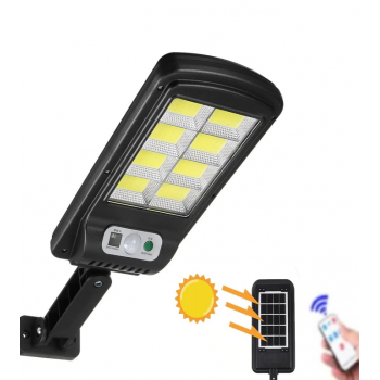 Lampa Solara de Perete cu 8 cadrane, 160 Leduri,  Solar Induction Street Lamp  Lampa Solara de Perete cu 8 cadrane, 160 Leduri,  Solar Induction Street Lamp