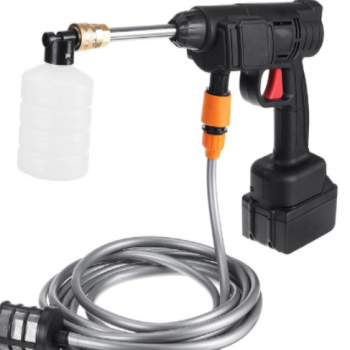 Aparat de Spalat Electric , Pistol cu Presiune Puternic 8L/min, 25 Bari cu Acumulator  Aparat de Spalat Electric , Pistol cu Presiune Puternic 8L/min, 25 Bari cu Acumulator