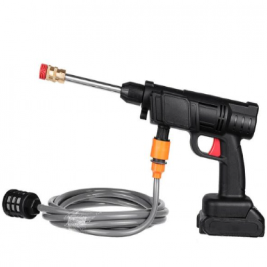 Aparat de Spalat Electric , Pistol cu Presiune Puternic 8L/min, 25 Bari cu Acumulator Aparat de Spalat Electric , Pistol cu Presiune Puternic 8L/min, 25 Bari cu Acumulator