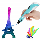 Stilou Creativ Pentru Desenat In Spatiu 3D, Pentru Incepatori, Cu Afisaj Si Filamente Multicolore Stilou Creativ Pentru Desenat In Spatiu 3D, Pentru Incepatori, Cu Afisaj Si Filamente Multicolore