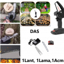 Mini Drujba Fierastrau DAS - cu 1 Lant, 1 Lama, 1 Acumulator si Incarcator, 24 v Mini Drujba Fierastrau DAS - cu 1 Lant, 1 Lama, 1 Acumulator si Incarcator, 24 v