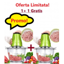 Super Oferta WOW- 2Buc x Tocator Electric Multifunctional pentru Carne, Fructe si Legume