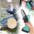 Mini Drujba Fierastrau ML 4 inch, Cu 1Lama, 2Lanturi si 2Acumulatori 01000MRA