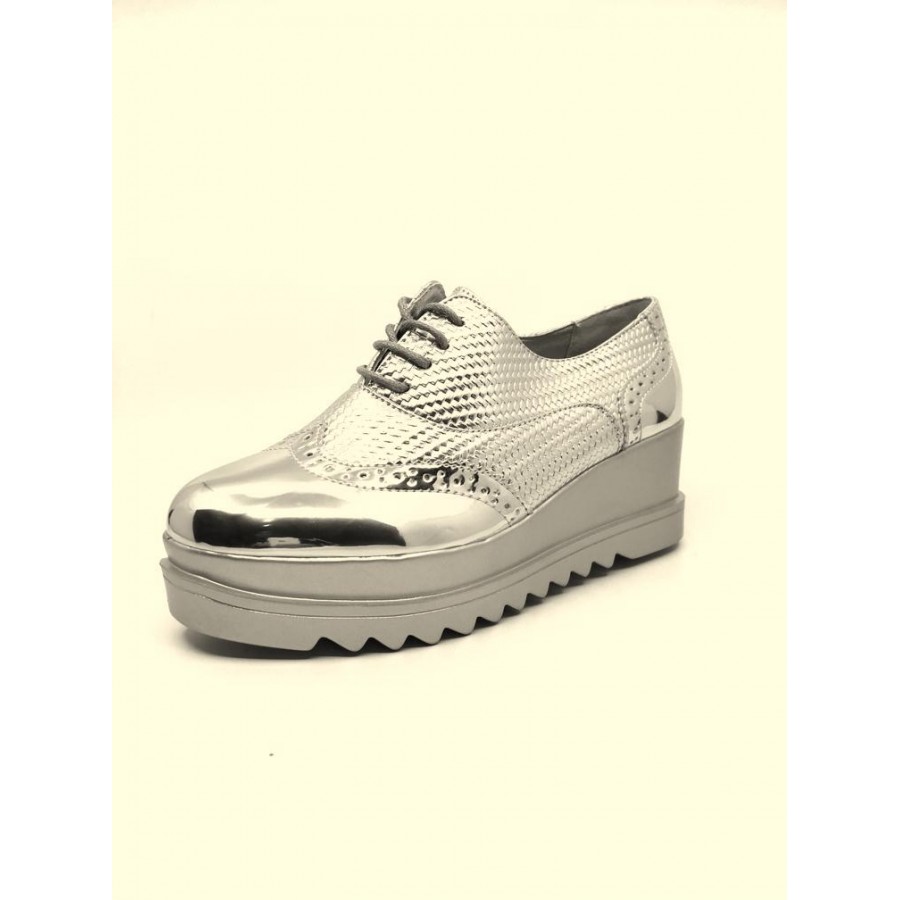 Pantofi casual DQ050  SILVER R1/3/2 - Pantofi casual - wowreduceri.ro