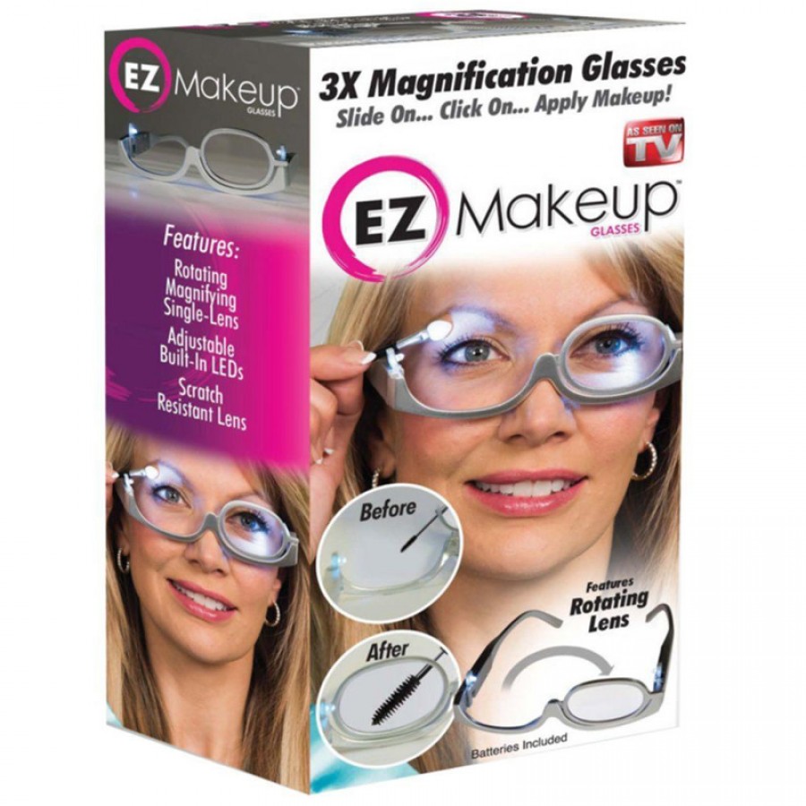 Ochelari cu LED pentru machiaj EZ Makeup - Make Up -wowreduceri.ro Ochelari cu LED pentru machiaj EZ Makeup - Make Up - wowreduceri.ro