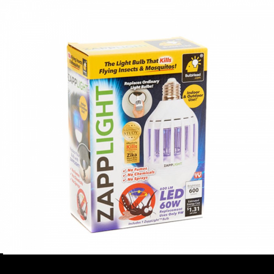 Bec Led 60W Cu Lampa UV Anti Tantari / Insecte Zapp Light - Iluminat - wowreduceri.ro