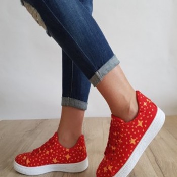 Pantofi Sport   SJ633-7 RED/ORANGER1/5/3 Pantofi Sport   SJ633-7 RED/ORANGER1/5/3