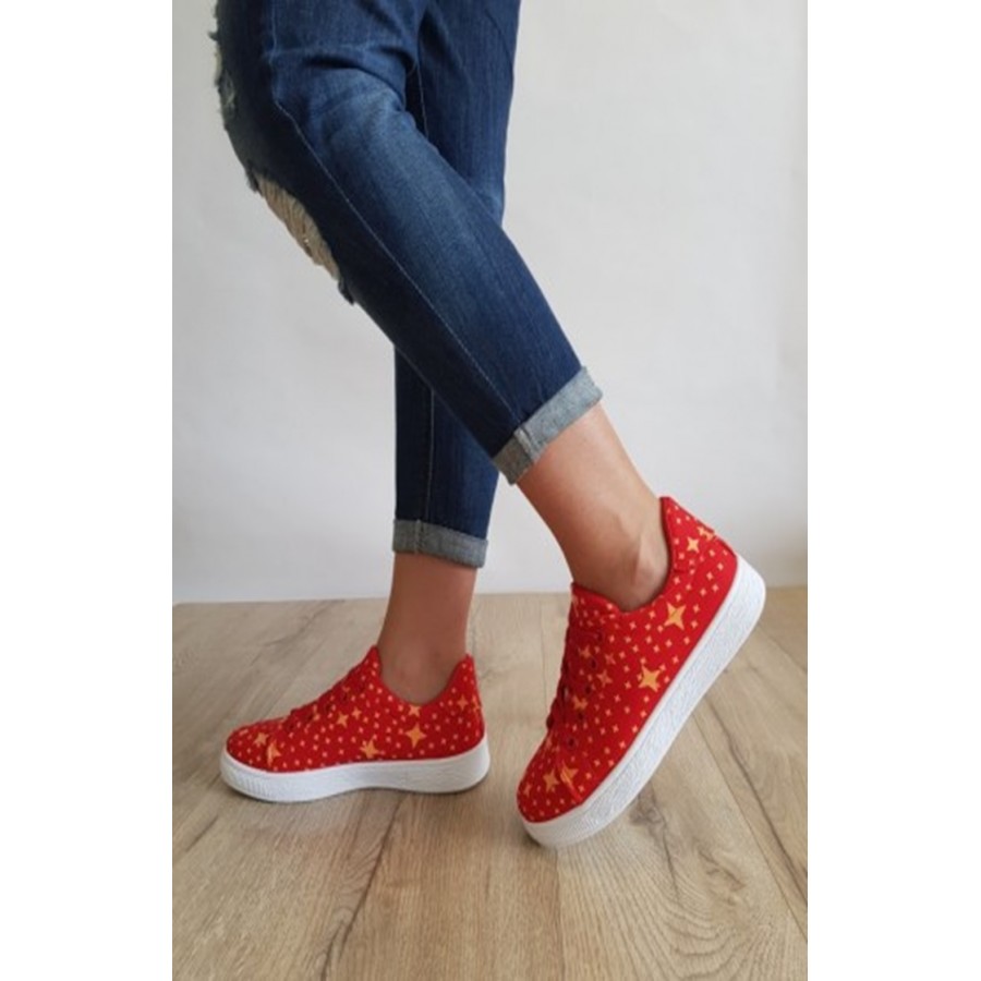 Pantofi Sport   SJ633-7 RED/ORANGER1/5/3 - Incaltaminte Sport - wowreduceri.ro