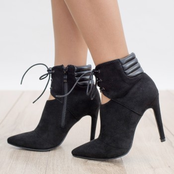 Botine  AJ528 BLACK R1/8/1 Botine  AJ528 BLACK R1/8/1