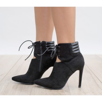 Botine  AJ528 BLACK R1/8/1 Botine  AJ528 BLACK R1/8/1