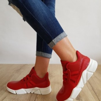 Pantofi casual SA005 RED R2/6/2 Pantofi casual SA005 RED R2/6/2