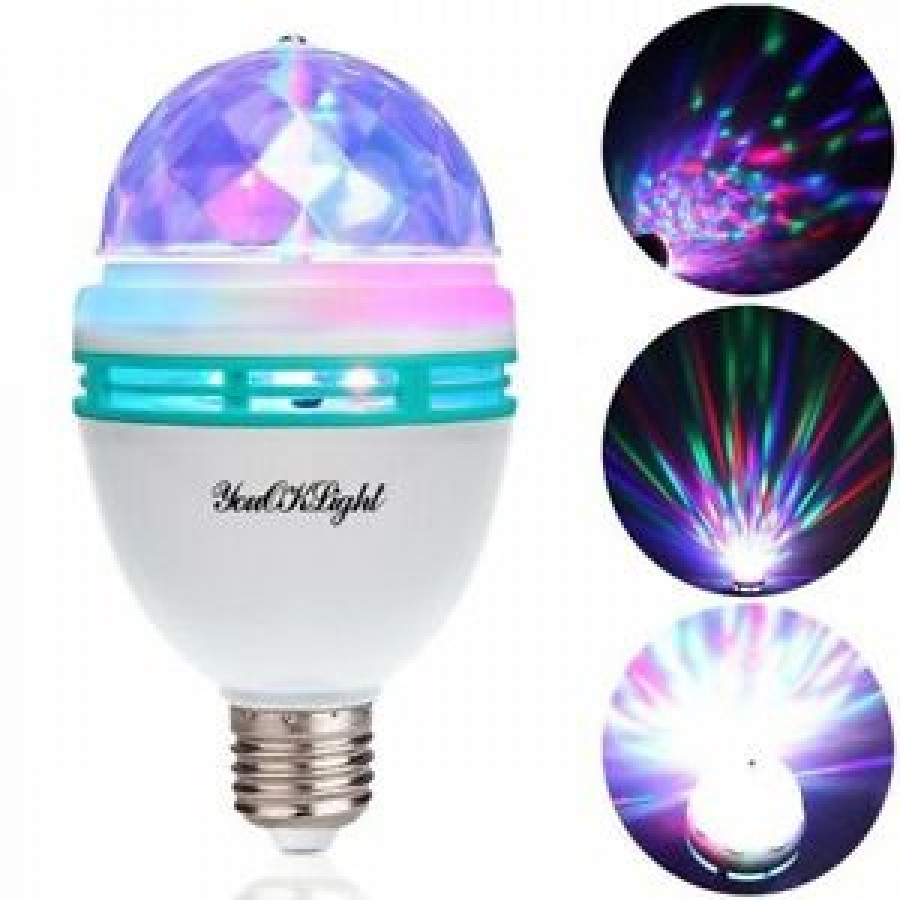 Bec LED rotativ Full Electric Multicolor - Iluminat -wowreduceri.ro Bec LED rotativ Full Electric Multicolor - Iluminat - wowreduceri.ro