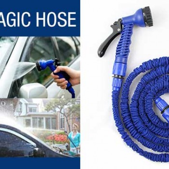Furtun extensibil Magic Hose pentru gradina 30 m + Pistol de Udat Furtun extensibil Magic Hose pentru gradina 30 m + Pistol de Udat