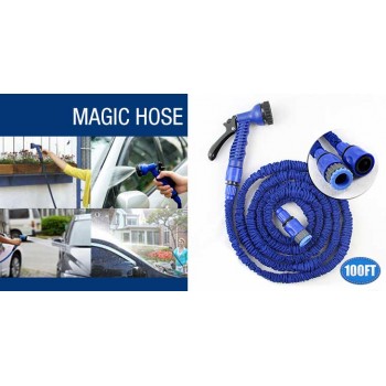Furtun extensibil Magic Hose pentru gradina 30 m + Pistol de Udat Furtun extensibil Magic Hose pentru gradina 30 m + Pistol de Udat