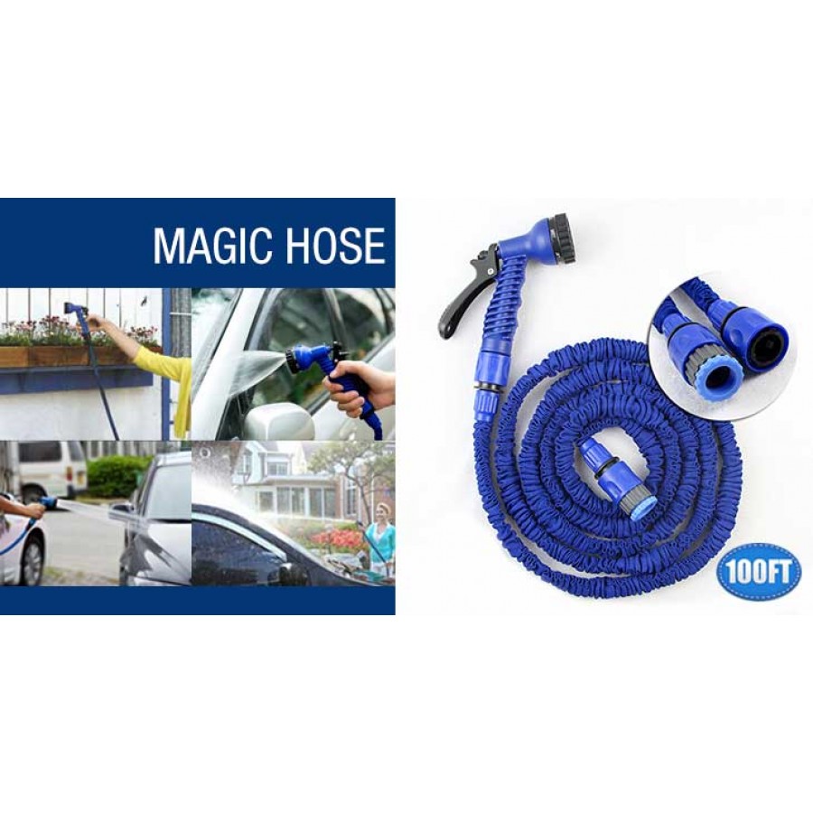 Furtun extensibil Magic Hose pentru gradina 30 m + Pistol de Udat - Furtune extensibile -wowreduceri.ro Furtun extensibil Magic Hose pentru gradina 30 m + Pistol de Udat - Furtune extensibile - wowreduceri.ro