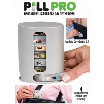 ORGANIZATOR PILL PRO PENTRU MEDICAMENTE, 7 SERTARE ORGANIZATOR PILL PRO PENTRU MEDICAMENTE, 7 SERTARE