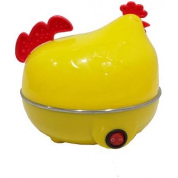Fierbator pentru oua Marashop, 7 oua, 1 treapta de putere, Galben Fierbator pentru oua Marashop, 7 oua, 1 treapta de putere, Galben