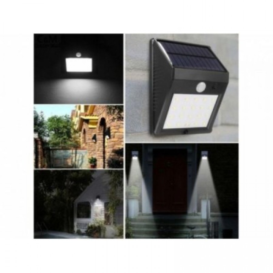 Lampa EVER BRITE, LED, solara, cu senzor de miscare - Iluminat -wowreduceri.ro Lampa EVER BRITE, LED, solara, cu senzor de miscare - Iluminat - wowreduceri.ro