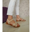 Sandale DD10 BEIGE R1/10/5 - Sandale - wowreduceri.ro