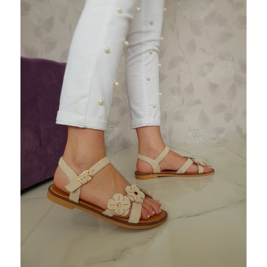 Sandale DD10 BEIGE R1/10/5 - Sandale - wowreduceri.ro