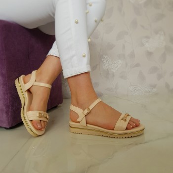 Sandale  S-0193 BEIGE R1/7/3 Sandale  S-0193 BEIGE R1/7/3