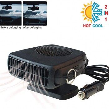 Aeroterma auto mod incalzire/racire ideal pentru masina Auto Heater Fan,negru