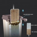 Mop profesional cu doua cuve de spalare si uscare + 2 rezerve cadou - ELECTRONICE - wowreduceri.ro