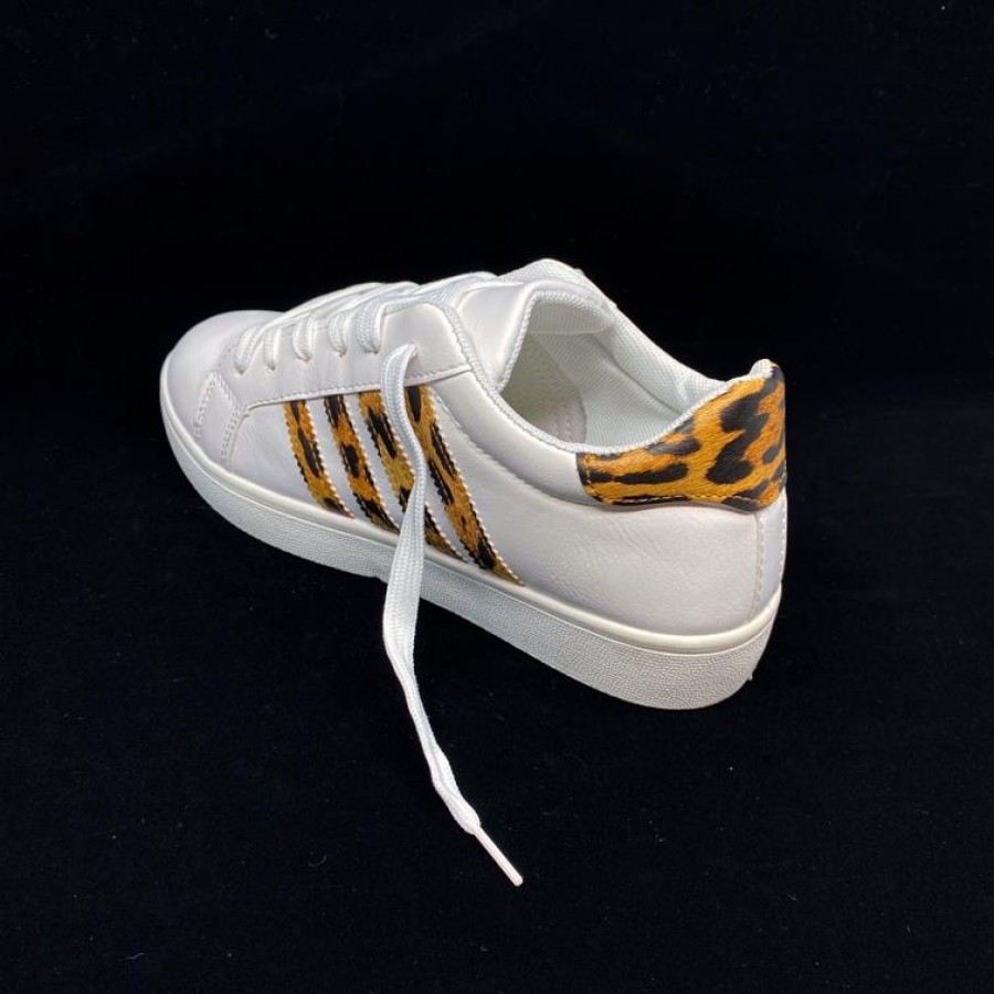 Pantofi casual C1817 WHITE/LEOPARD R1/4/2 - Pantofi casual - wowreduceri.ro
