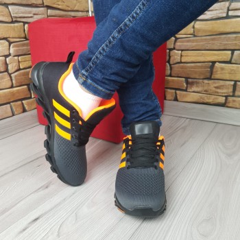 Pantofi casual  YD146-3 BLACK/DARK/ORANGE R2/7/5