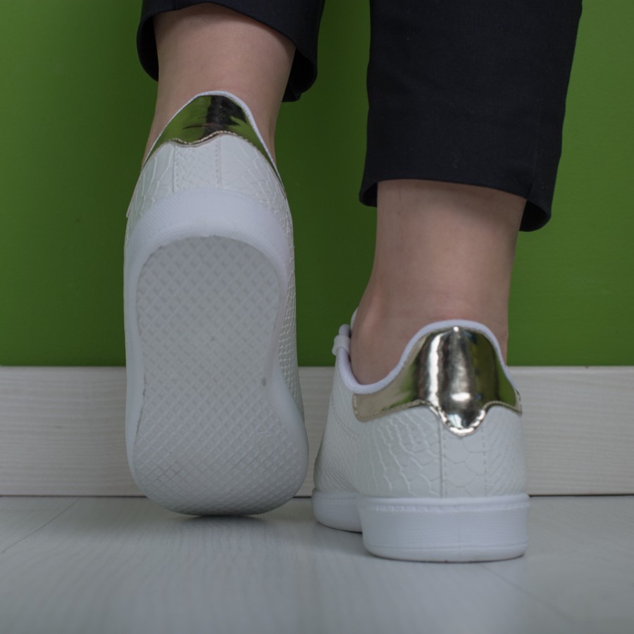 Pantofi sport F1631-5 WHITE/GOLD R1/5/3 - Incaltaminte Sport -wowreduceri.ro Pantofi sport F1631-5 WHITE/GOLD R1/5/3 - Incaltaminte Sport - wowreduceri.ro