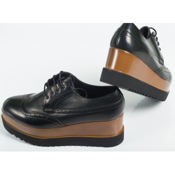 Pantofi casual 7A-166 BLACK R1/11/3 Pantofi casual 7A-166 BLACK R1/11/3