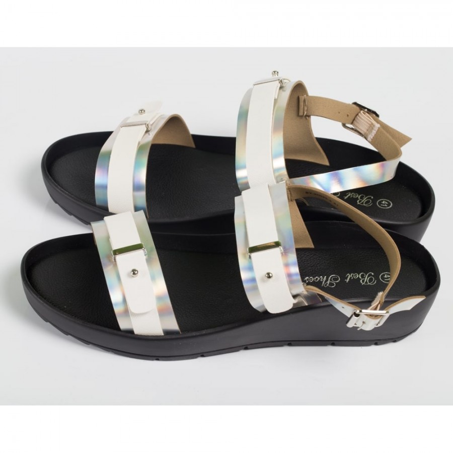 Sandale BY-3H085-2 WHITE R1/6/2 - Sandale -wowreduceri.ro Sandale BY-3H085-2 WHITE R1/6/2 - Sandale - wowreduceri.ro