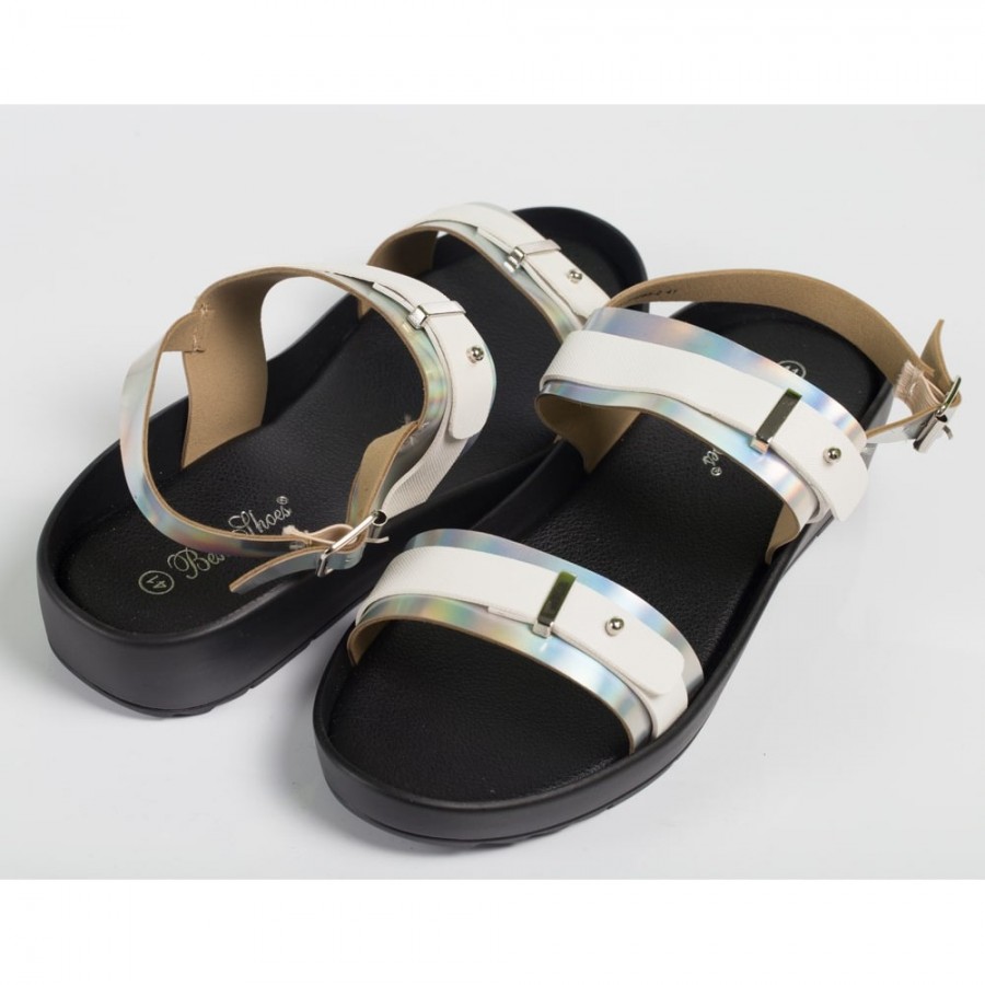 Sandale BY-3H085-2 WHITE R1/6/2 - Sandale -wowreduceri.ro Sandale BY-3H085-2 WHITE R1/6/2 - Sandale - wowreduceri.ro