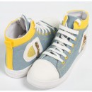 Ghete Sport  852 LIGHT BLUE/YELLOW R1/11/2 - Ghete Sport - wowreduceri.ro