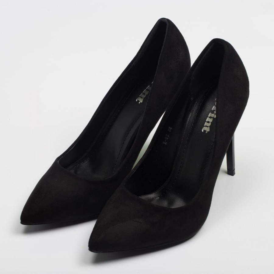 Pantofi K-68 BLACK R1/8/2 - Pantofi toc -wowreduceri.ro Pantofi K-68 BLACK R1/8/2 - Pantofi toc - wowreduceri.ro