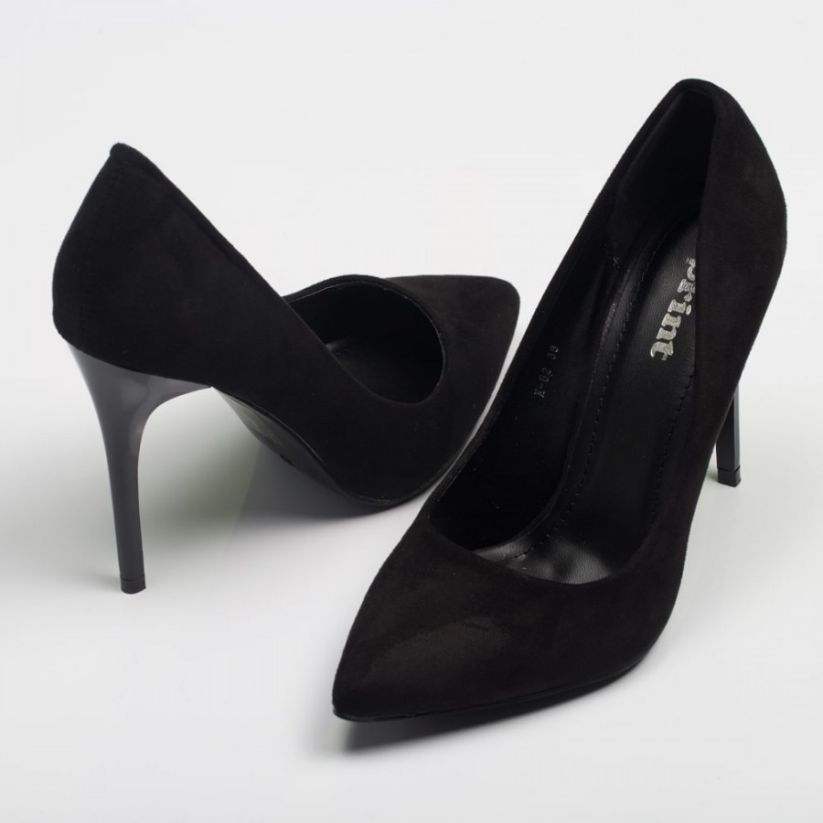 Pantofi K-68 BLACK R1/8/2 - Pantofi toc -wowreduceri.ro Pantofi K-68 BLACK R1/8/2 - Pantofi toc - wowreduceri.ro