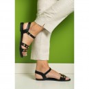 Sandale DDD01 BLACK R2/1/5 - Sandale -wowreduceri.ro Sandale DDD01 BLACK R2/1/5 - Sandale - wowreduceri.ro