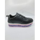 Pantofi Sport W-3091 BLACK R1/2/4 - Incaltaminte Sport - wowreduceri.ro
