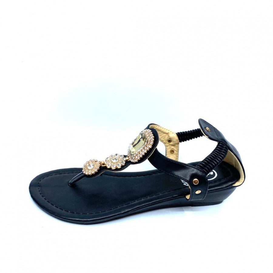 Sandale 5518 BLACK R1/6/4 - Sandale - wowreduceri.ro