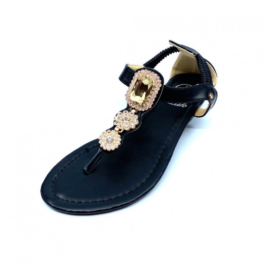 Sandale 5518 BLACK R1/6/4 - Sandale - wowreduceri.ro