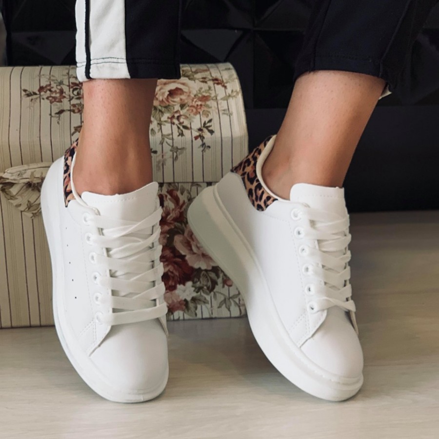 Pantofi casual AD-119 WHITE/LEOPARD R1/1/2 - Incaltaminte dama -wowreduceri.ro Pantofi casual AD-119 WHITE/LEOPARD R1/1/2 - Incaltaminte dama - wowreduceri.ro
