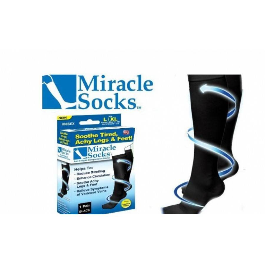 LICHIDARE STOC :Miracle Socks - Șosete medicale de compresie - 1 pereche - LICHIDARE STOC -wowreduceri.ro LICHIDARE STOC :Miracle Socks - Șosete medicale de compresie - 1 pereche ( LICHIDARE STOC )