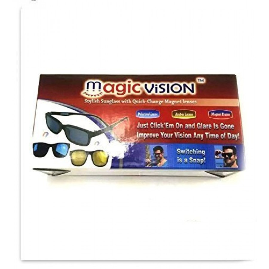 LICHIDARE STOC :Ochelari de soare magnetici cu lentile interschimbabile Magic Vision - LICHIDARE STOC -wowreduceri.ro LICHIDARE STOC :Ochelari de soare magnetici cu lentile interschimbabile Magic Vision ( LICHIDARE STOC )