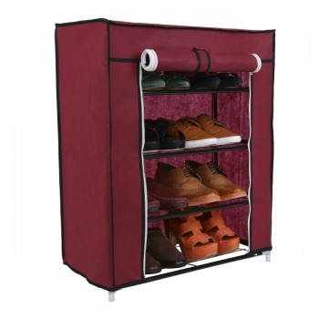 LICHIDARE STOC: PANTOFAR DULAP TEXTIL 4 ETAJE COMPAGES SHOE SHELF 5588 LICHIDARE STOC: PANTOFAR DULAP TEXTIL 4 ETAJE COMPAGES SHOE SHELF 5588